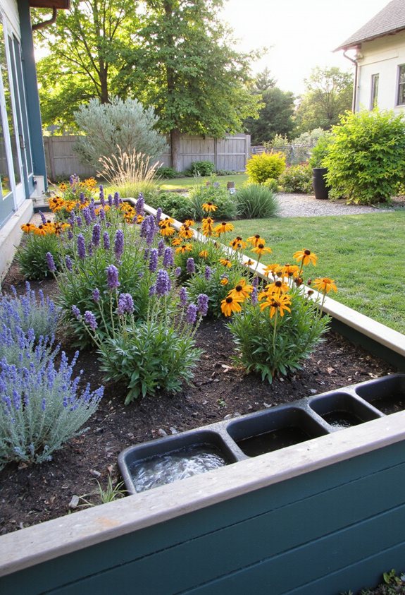 self watering raised garden bed
