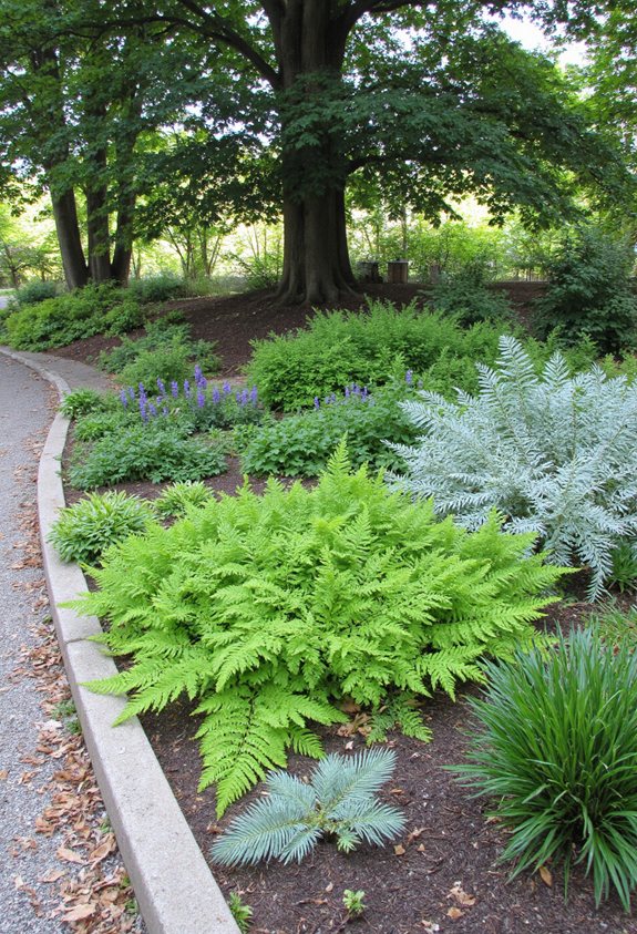 shade loving fern oasis