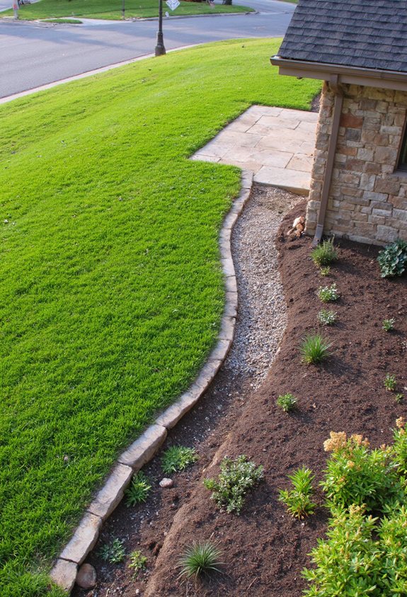 six inch slope grading