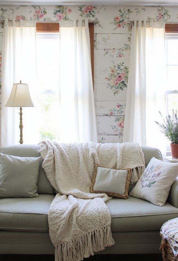 soft sheer drapes