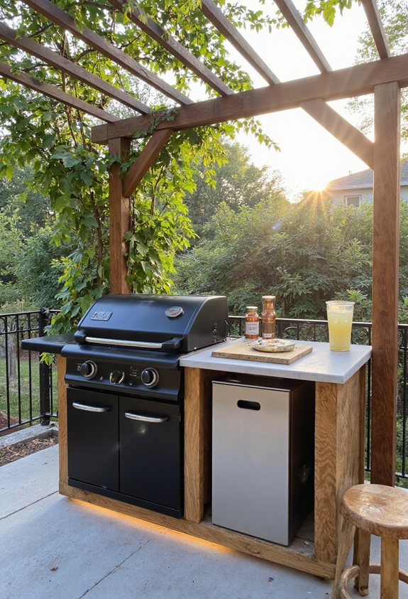 solar powered eco grill