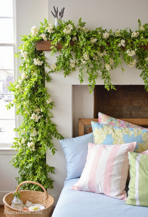 sun lime botanical garland