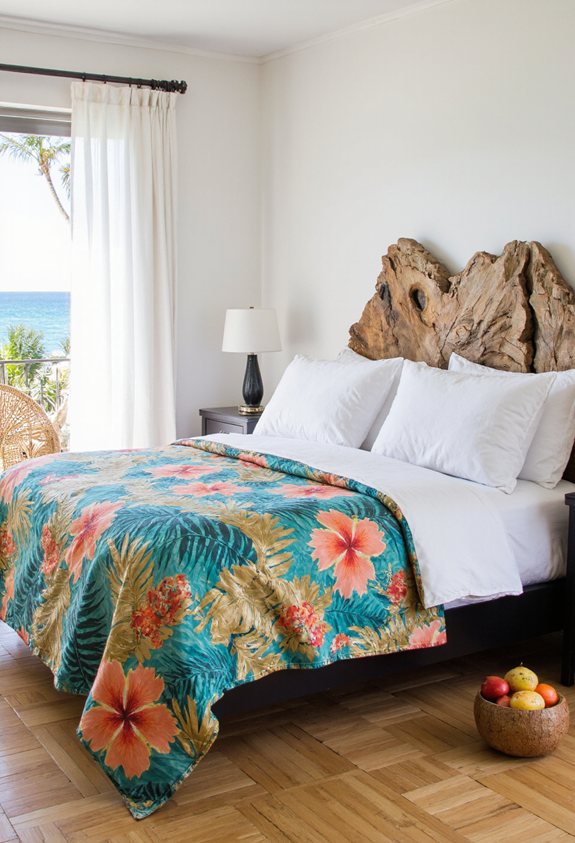 tropical escape bedroom d cor