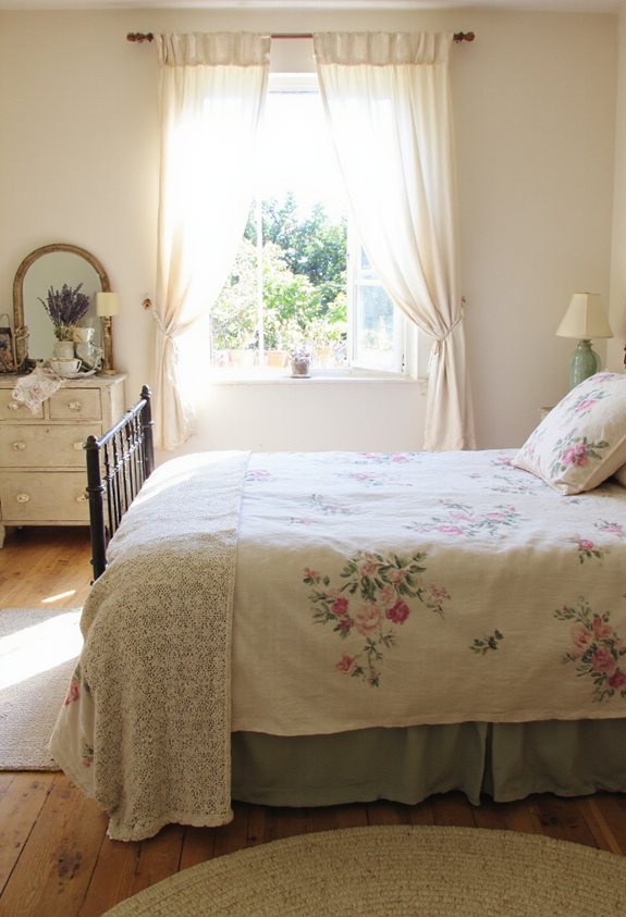 vintage floral room softening