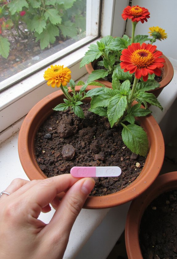 zinnia soil ph range