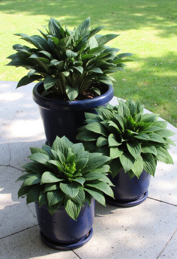 12 inch hosta container