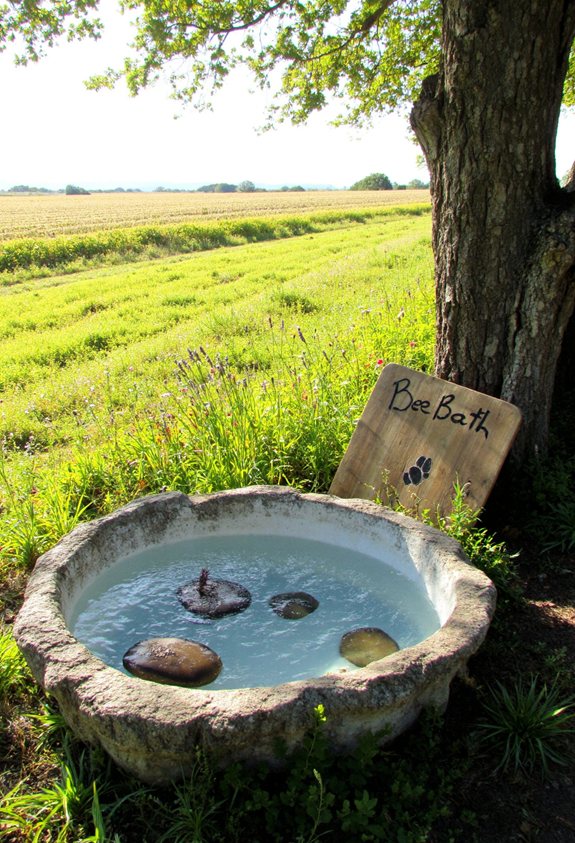 bee friendly rural bath