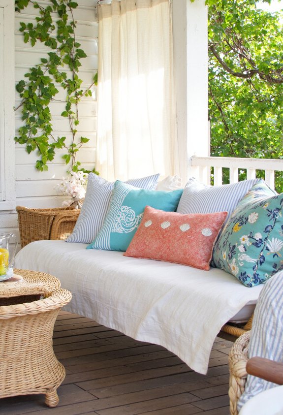 coastal textured pillow mix