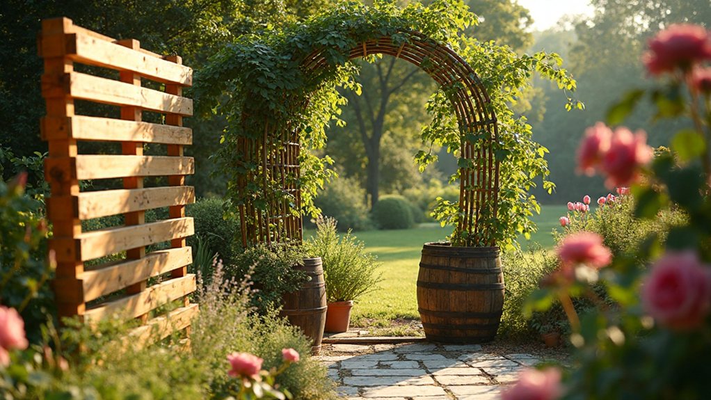 22 Genius Homemade Trellis Ideas for Climbing Plants