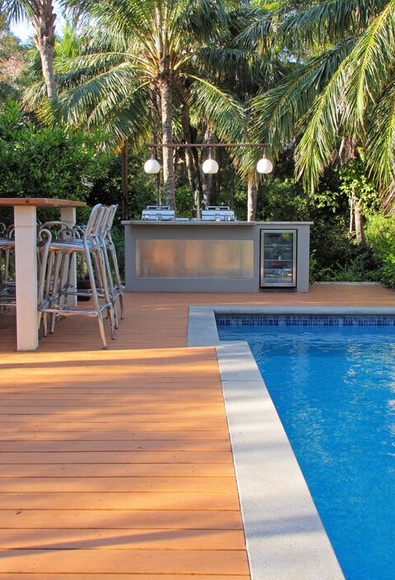deck bar mini kitchen
