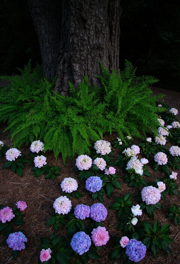 dim light fern shade sanctuary