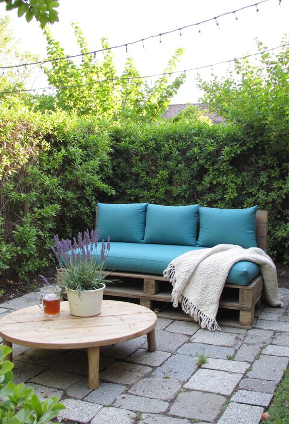 diy pallet sofa