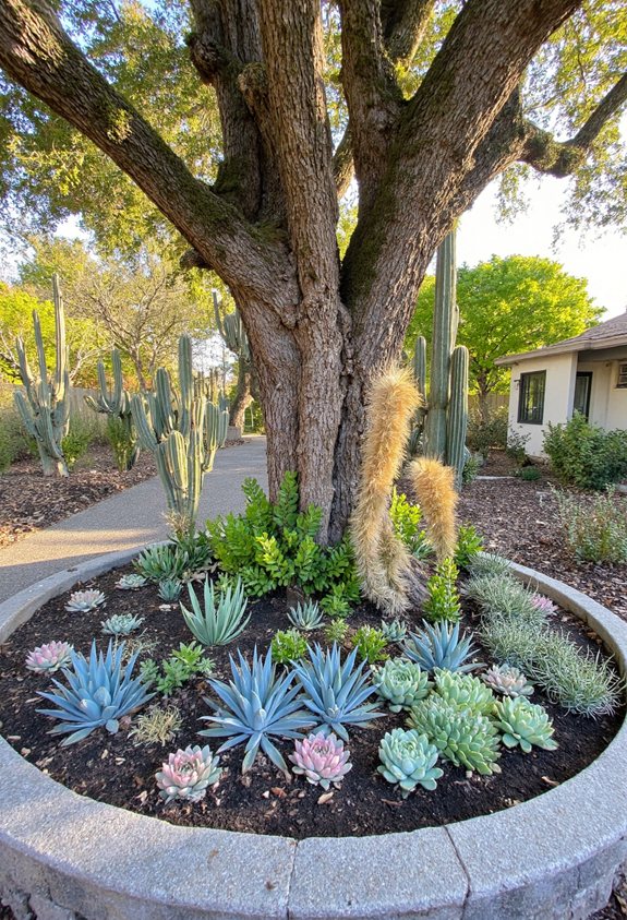 drought resistant succulent palette