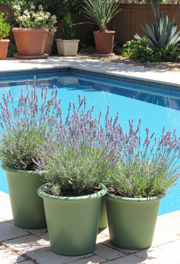 drought tolerant aromatic lavender