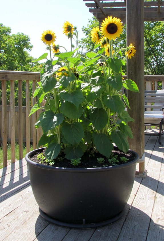 durable textured fiberglass pots