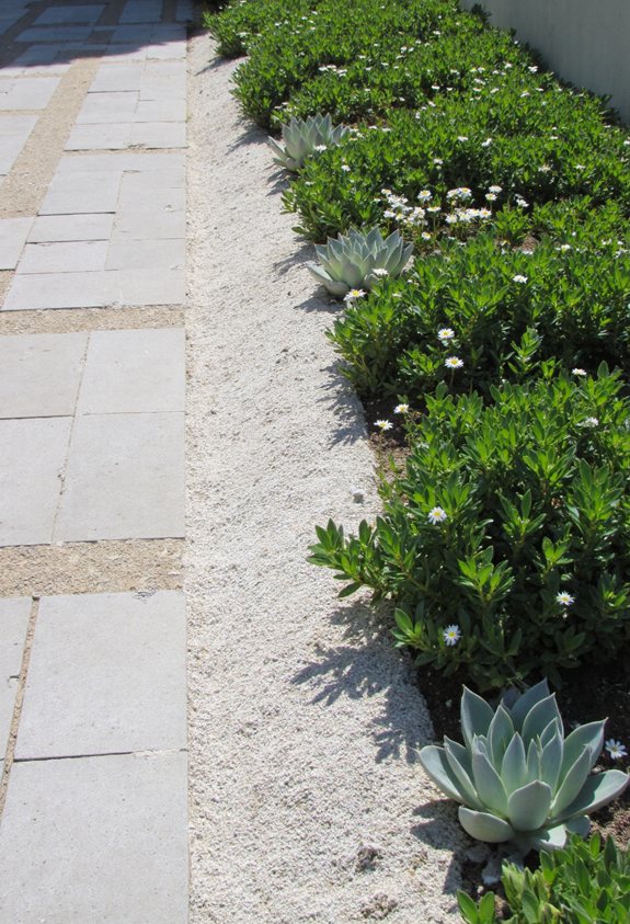 elegant garden line accent