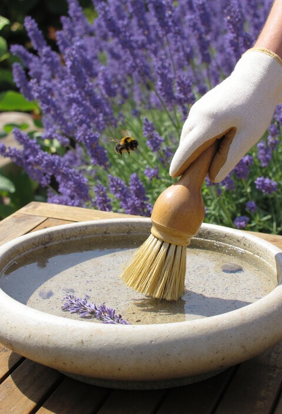 gentle algae free bee bath