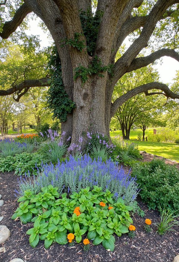 herb border culinary aromatics