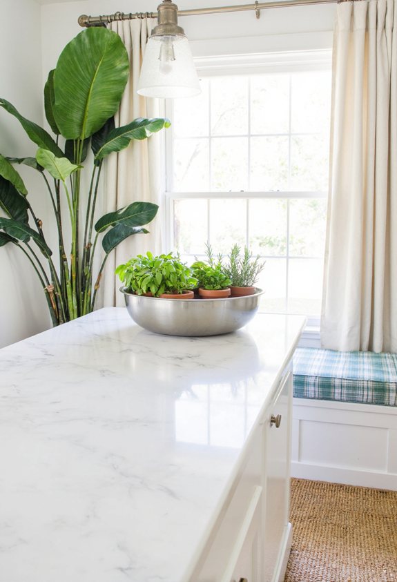 herb garden wall nook