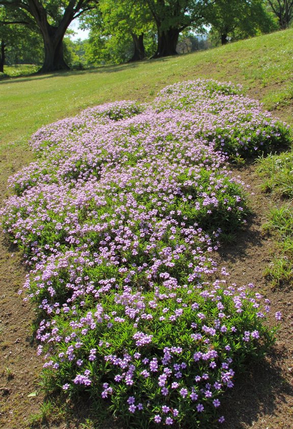 low maintenance colorful groundcover