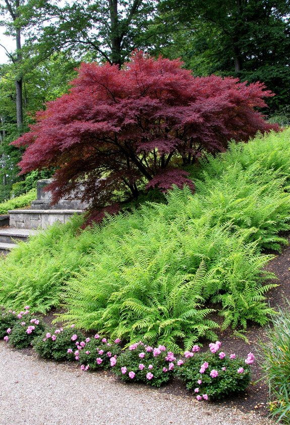 mini forest japanese maple layering