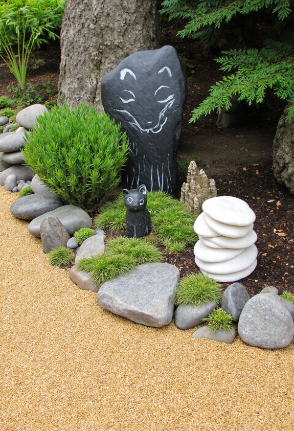 mini zen garden rocks