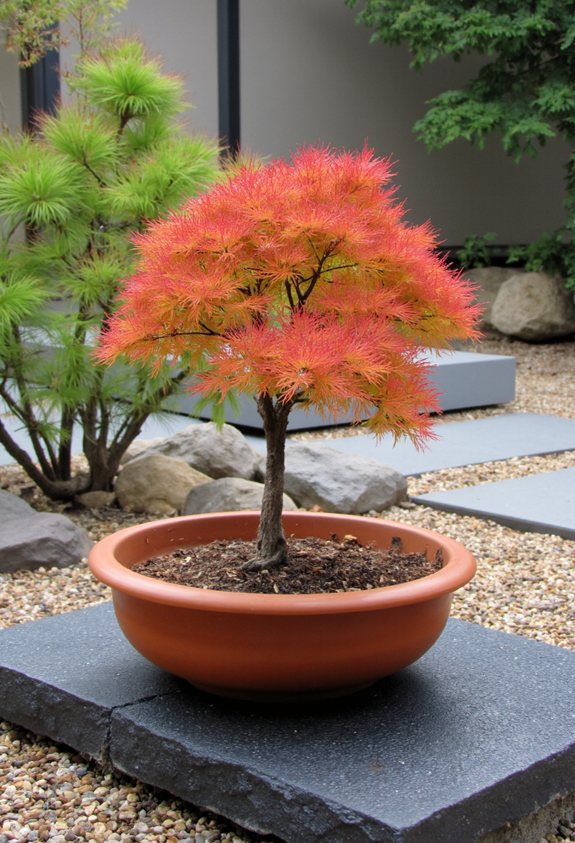 miniature japanese maple containers
