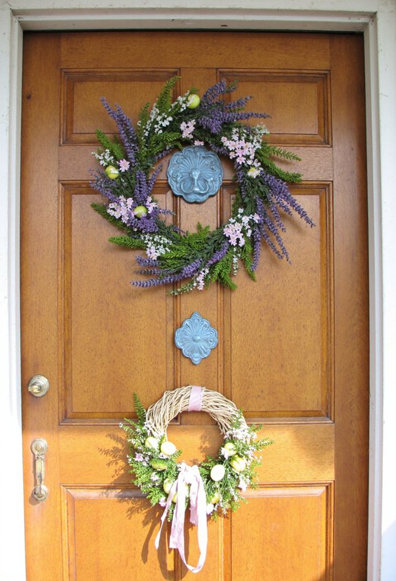 ocean blue vintage knocker