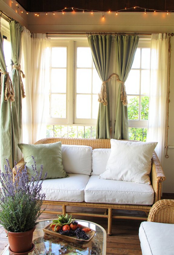outdoor curtains with tie backs