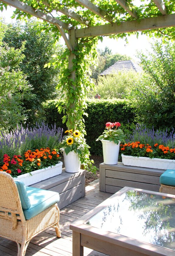 patio raised garden bed