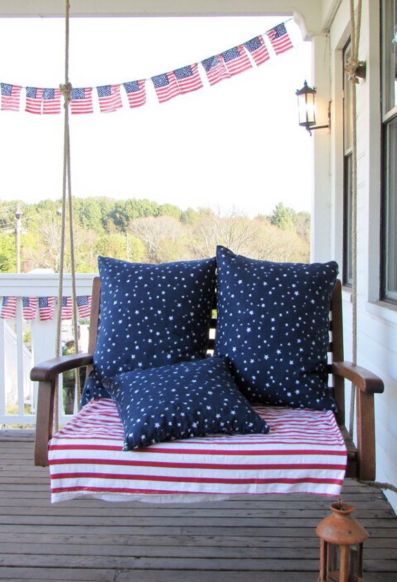 patriotic outdoor pillow covers