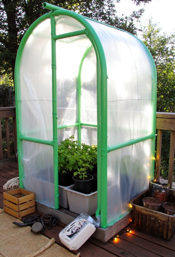 pvc pipe plastic greenhouse