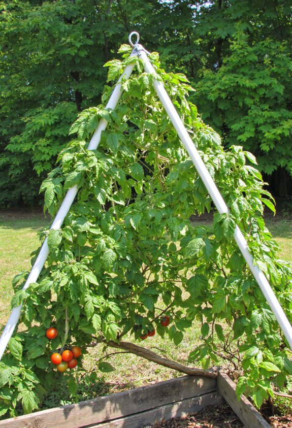 pvc tomato trellis kit