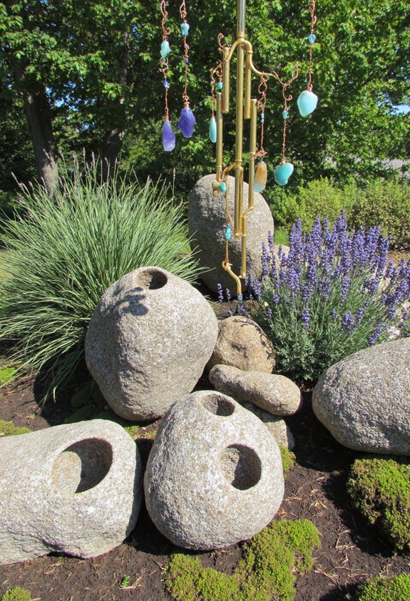 rock based melodic wind chimes