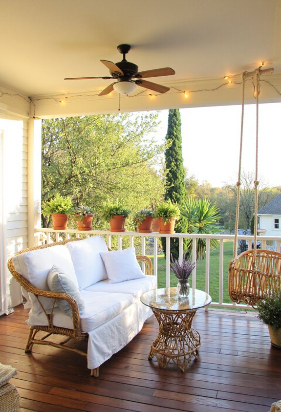 rustic adjustable wood fan