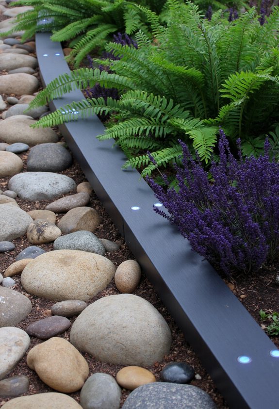 sensor activated garden border