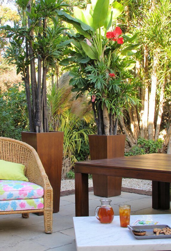 serene bamboo garden d cor