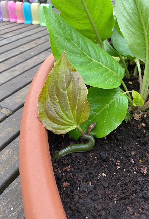 slug control for container gardens