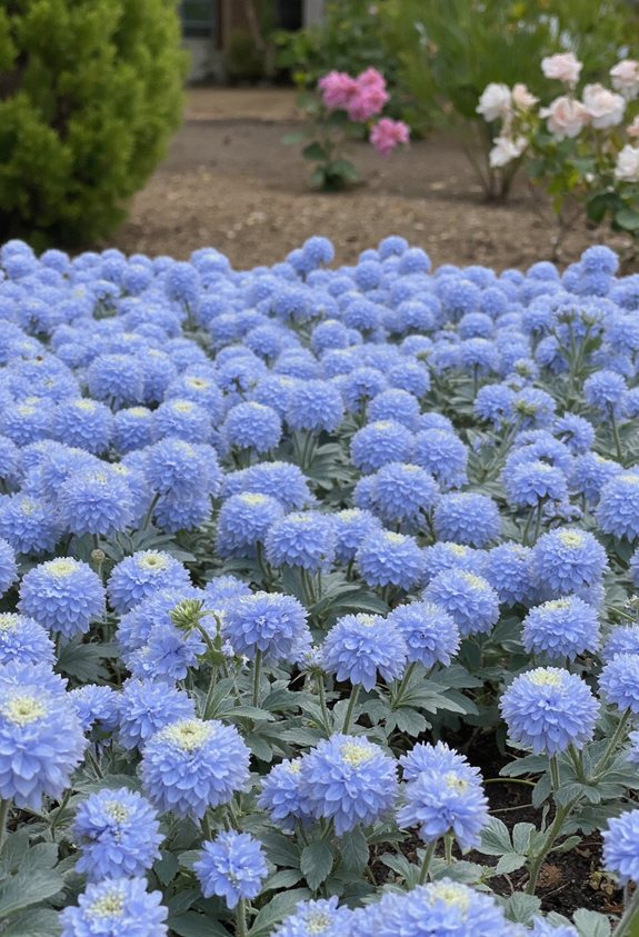 soft pastel ground cover
