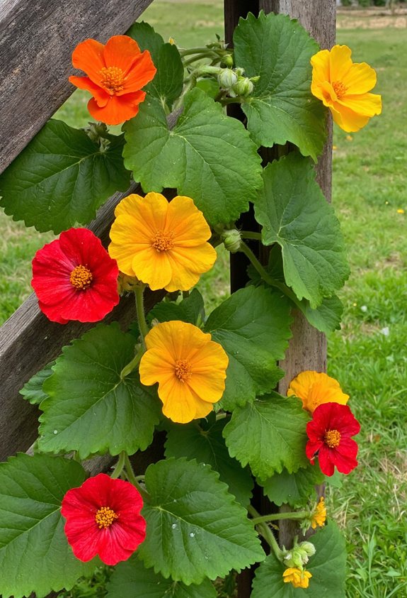 spicy edible garden garnish