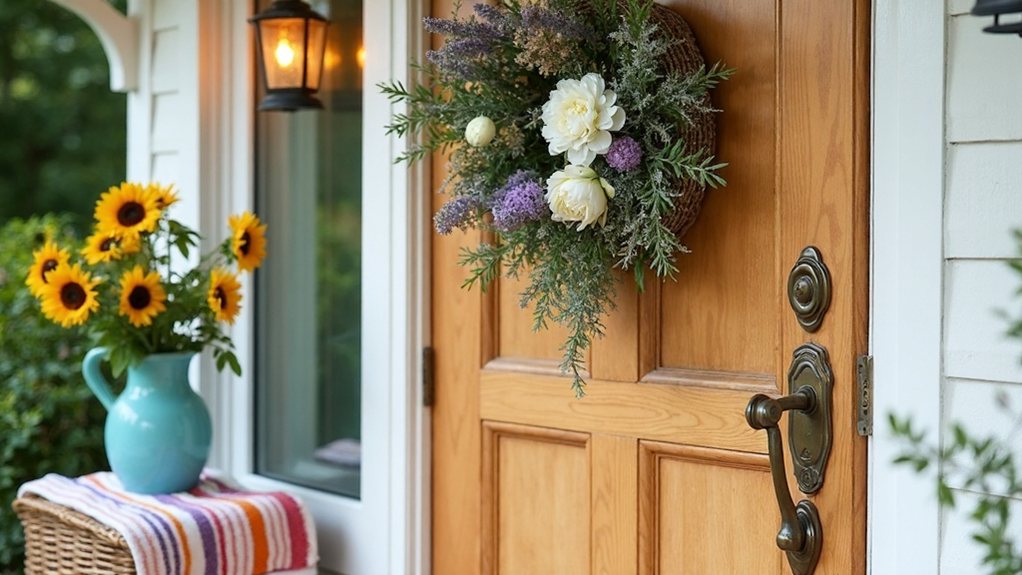 22 Beautiful Summer Door Decoration Ideas to Welcome the Season