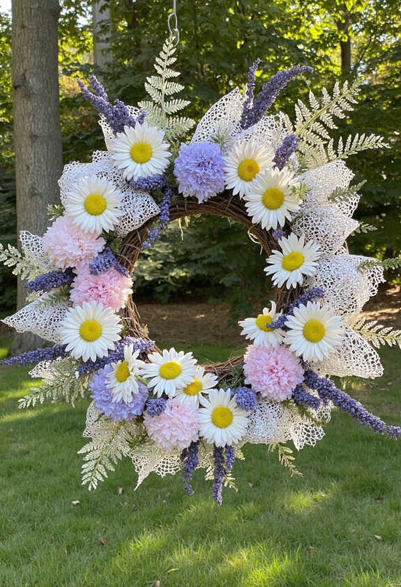 sun kissed meadow wreath