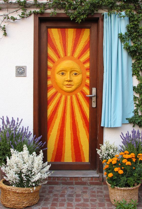 sunburst door diy guide