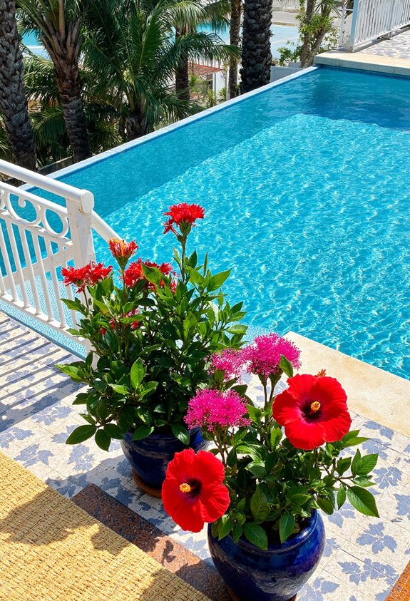 sunny hibiscus pool oasis