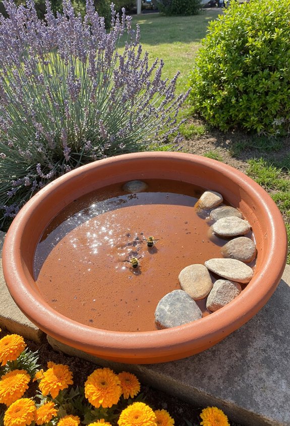 sunny spot bee bath