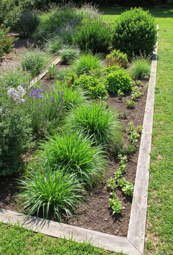twelve timber zigzag edging