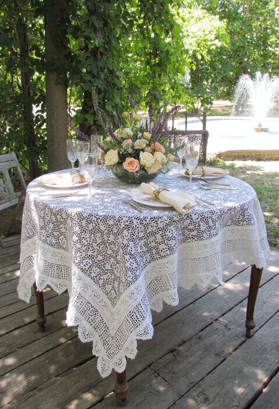 vintage garden lace d cor