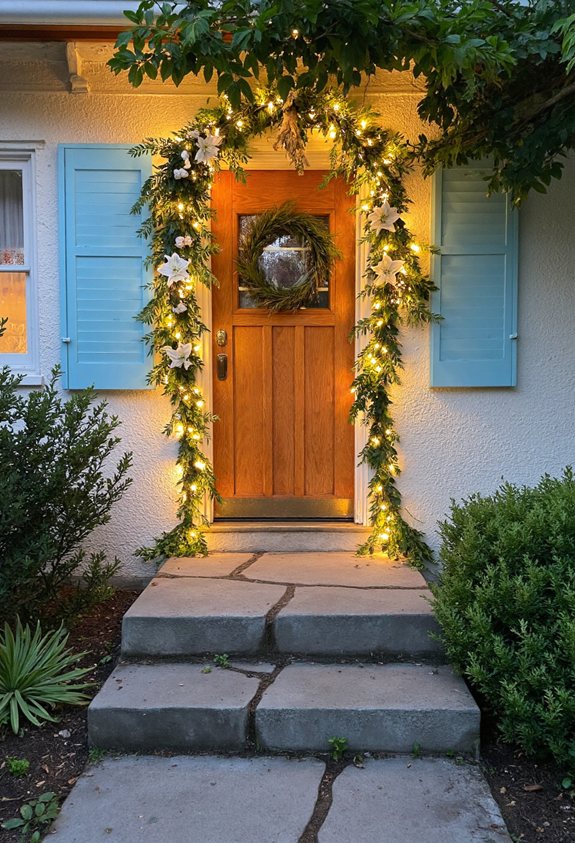 warm white outdoor string lights