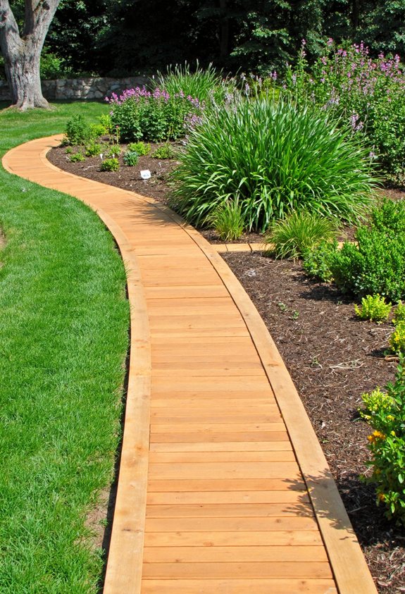 weather aware garden edging