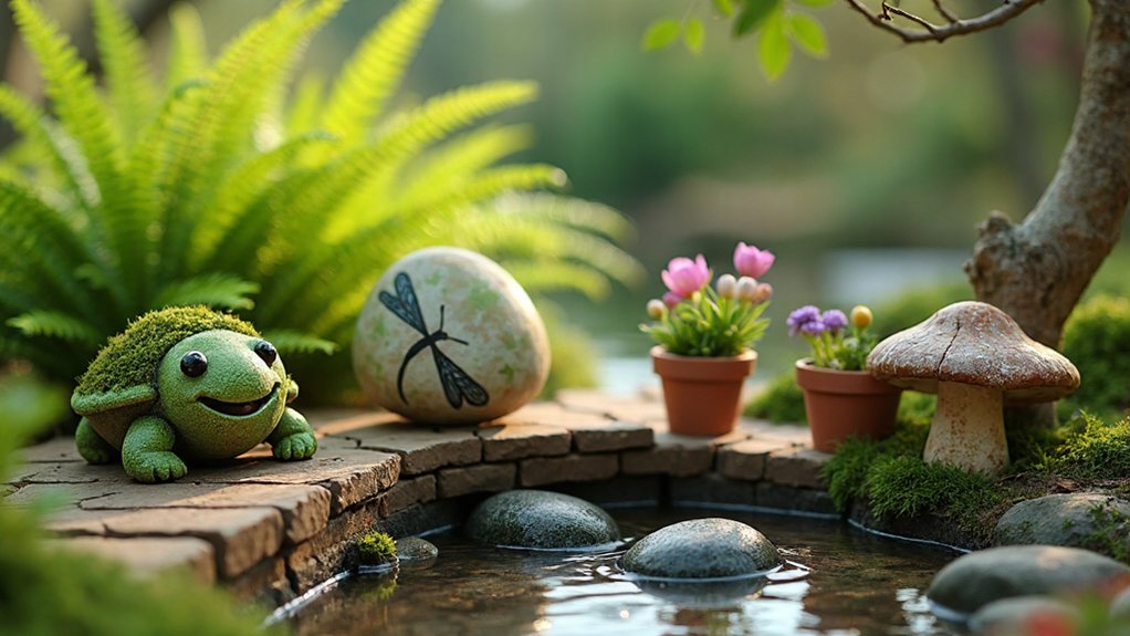 20 Whimsical Garden Rock Art Ideas to Add Personality to Your Yard